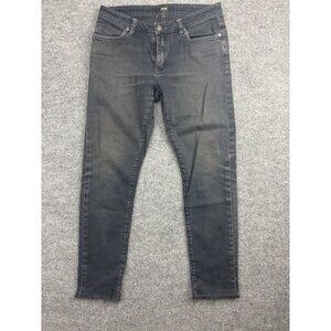 Neuw Nieuw Lands Traat Sister Ray Jeans Women's 8R 26 x 32 Black Denim Skinny